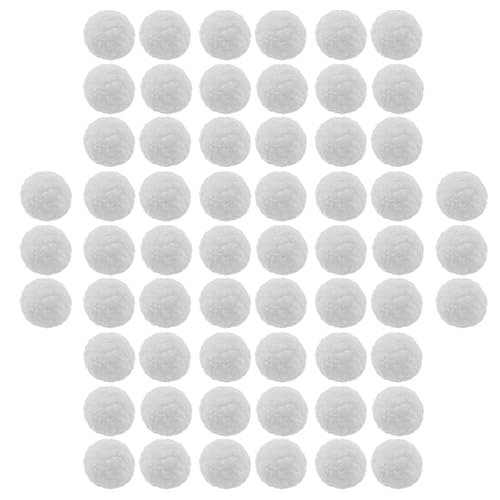Pompons – Weiß – 1 cm – 60 Stück von Artemio