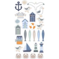 Sticker "Marée Haute" von Artemio