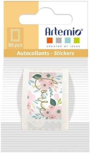 Sticker Stempel Artemio Collection On se marie – Love – 25 x 33 mm – 80 Stück von Artemio