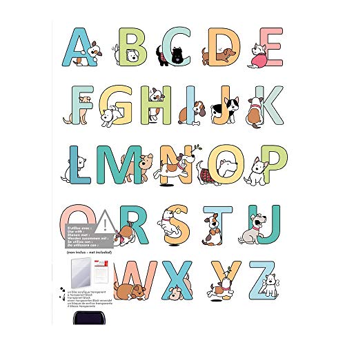 Transparenten Stempelset Alphabet Hunde Family Friends 14 x 18 cm Transparenten Stempelset Alphabet Hunde Family Friends 14 x 18 cm von Artemio
