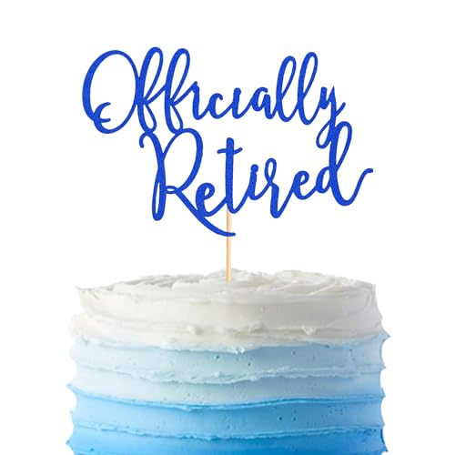 Arthsdite Offiziell Ruhestand Tortenaufsatz, Happy Retirement Kuchendekorationen, Plam Tree Strandkorb Ruhestand Party Dekoration Supplies für Frauen oder Männer – Dunkelblauer Glitzer Arthsdite Offiziell Ruhestand Tortenaufsatz, Happy Retirement Kuchendekorationen, Plam Tree Strandkorb Ruhestand Party Dekoration Supplies für Frauen oder Männer – Dunkelblauer Glitzer von Arthsdite
