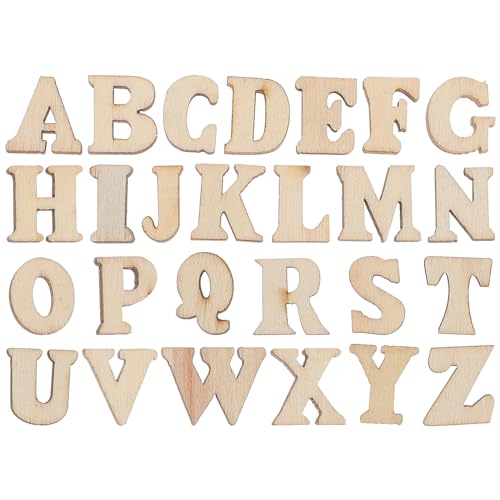 200 StüCk Holzbuchstaben Klein - 15MM Diy Bastelset FüR Kreative Projekte, Naturholz Design, Perfekt FüR Kunsthandwerk Und Dekoration 200 StüCk Holzbuchstaben Klein - 15MM Diy Bastelset FüR Kreative Projekte, Naturholz Design, Perfekt FüR Kunsthandwerk Und Dekoration von Artibetter