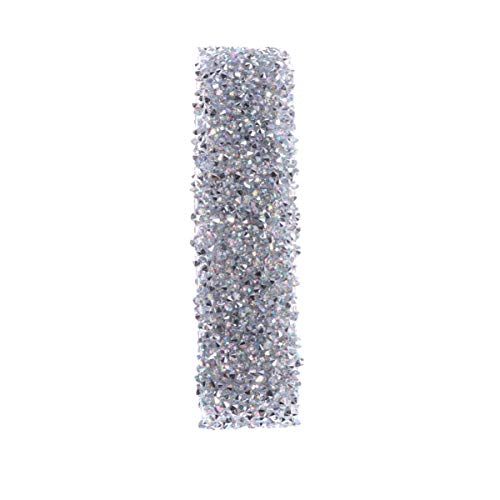 ARTIBETTER 1 Klebernetzbohrer -Patch wedding decoration schmuck ketten Starke Klebrigkeit Klebediamanten Kristalle Ornamente einmachgläser Diamant-Strass-Mesh-Band Kristall-Strassband von Artibetter