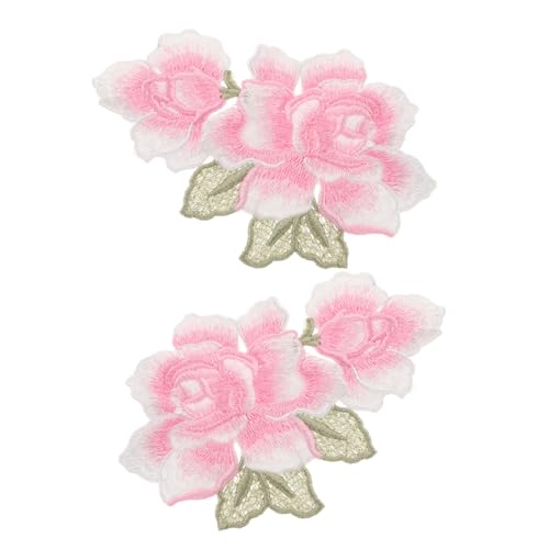 ARTIBETTER 1 Paar Stickflicken Dekoration Blumen Namen Aufnäher Applikation Blüte Für Form Pfingstrose Für Den Innenbereich Bestickte Taschenflicken Kleidungsreparaturmaterialien ARTIBETTER 1 Paar Stickflicken Dekoration Blumen Namen Aufnäher Applikation Blüte Für Form Pfingstrose Für Den Innenbereich Bestickte Taschenflicken Kleidungsreparaturmaterialien von Artibetter