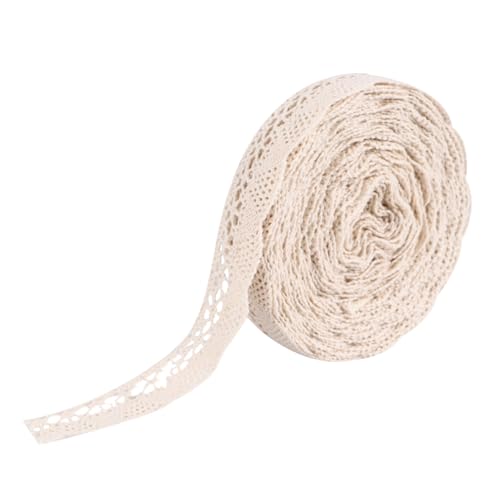 ARTIBETTER 1 Rolle 10 Baumwollspitze Hochzeit dünnes Spitzenband Vintage Spitzenband Stickerei Spitze bastelzubehör bastel materialien Bastelspitze nähen Spitzenbesatz Baumwollfaden ARTIBETTER 1 Rolle 10 Baumwollspitze Hochzeit dünnes Spitzenband Vintage Spitzenband Stickerei Spitze bastelzubehör bastel materialien Bastelspitze nähen Spitzenbesatz Baumwollfaden von Artibetter