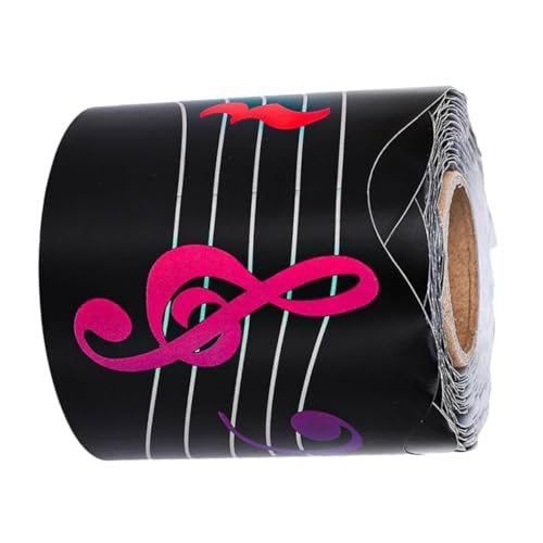 ARTIBETTER 1 Rolle Aufkleber Mit Musikrand Deko Gerollter Pinnwandbesatz Rahmen Für Pinnwand Bulletinboarder Wandtattoos Musik-grenze, Pinnwand-grenze Diy-pinnwandrand Kupferplattenaufkleber ARTIBETTER 1 Rolle Aufkleber Mit Musikrand Deko Gerollter Pinnwandbesatz Rahmen Für Pinnwand Bulletinboarder Wandtattoos Musik-grenze, Pinnwand-grenze Diy-pinnwandrand Kupferplattenaufkleber von Artibetter