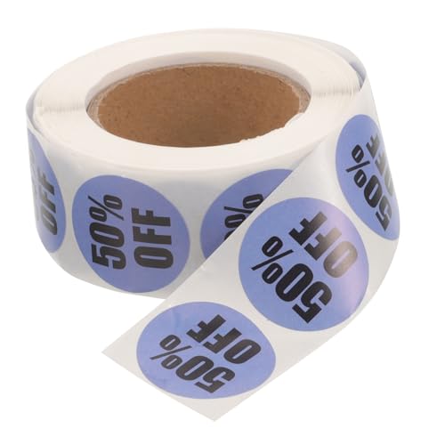 ARTIBETTER 1 Rolle -Aufkleber Vinyl Zahlenaufkleber Etiketten Aufkleber aus runden selbstklebendes Preisschild Preisschild-Kleber Paketaufkleber rundes klebeetikett Runde Preisaufkleber von Artibetter