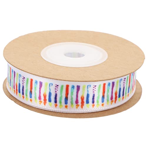 ARTIBETTER 1 Rolle Bandbänder Hochzeit Wickelband Verpackung Band zum Basteln Band für DIY geburtstagshandwerk DIY band Zierband Geschenkband Polyester von Artibetter