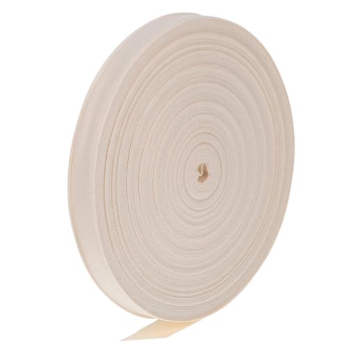 ARTIBETTER 1 Rolle Baumwollgewebe Material Köperband wickeln Baumwollfabrik Schleife Netz Kostümband Gurtband für Canvas-Taschen Baumwollband Band zum Basteln Baumwolle Beige ARTIBETTER 1 Rolle Baumwollgewebe Material Köperband wickeln Baumwollfabrik Schleife Netz Kostümband Gurtband für Canvas-Taschen Baumwollband Band zum Basteln Baumwolle Beige von Artibetter