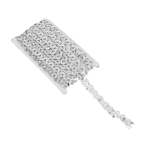 ARTIBETTER 1 Rolle Breites Förmiges Paillettenband für Bekleidungsdekoration Yards Vielseitig Einsetzbar für Diy Projekte Sicher und Langlebig für Heimwerker von Artibetter