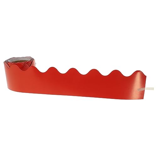 ARTIBETTER 1 Rolle Dekoratives Papier Wanddekoration Dekorationen Dekoration Für Klassenzimmer Streifen Bretter Planke Trimmen Grenze Wohnkultur Hängend Willkommen Rot Beschichtetes Papier von Artibetter