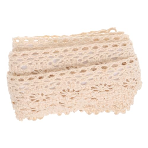 ARTIBETTER 1 Rolle Dekoratives Spitzenband für Bastelarbeiten Baumwollspitzen Klebeband für DIY Dekoration Scrapbooking Handwerk und Vielseitig Einsetzbar und Anpassbar von Artibetter