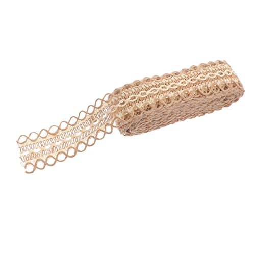 ARTIBETTER 1 Rolle Diy Dekoband Jute Breites Braid Trim für Kreative Handarbeiten für Hochzeiten Partys und Vielseitig Einsetzbar Heim und Geschäft ARTIBETTER 1 Rolle Diy Dekoband Jute Breites Braid Trim für Kreative Handarbeiten für Hochzeiten Partys und Vielseitig Einsetzbar Heim und Geschäft von Artibetter