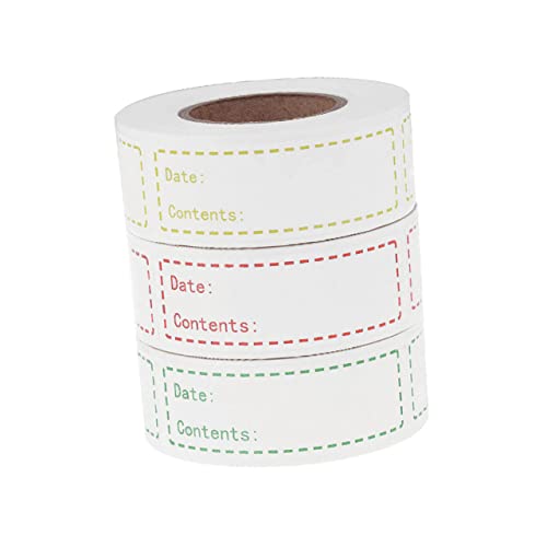 ARTIBETTER 1 Rolle Etiketten Zur Lebensmittelaufbewahrung Namens Und Datumsschilder Kühlschrank Lebensmittelzubereitung Aufkleber Gefrierschrank Babyküche ARTIBETTER 1 Rolle Etiketten Zur Lebensmittelaufbewahrung Namens Und Datumsschilder Kühlschrank Lebensmittelzubereitung Aufkleber Gefrierschrank Babyküche von Artibetter