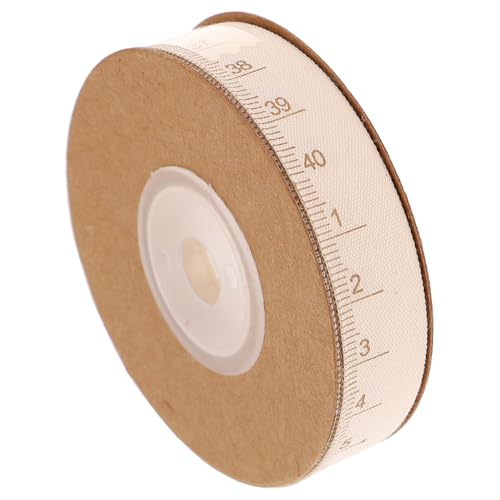 ARTIBETTER 1 Rolle Geschenkband Baumwolle mit Maßskala für DIY Geschenkverpackung Blumenverzierung und Handwerksprojekte Langlebig und Einfach von Artibetter