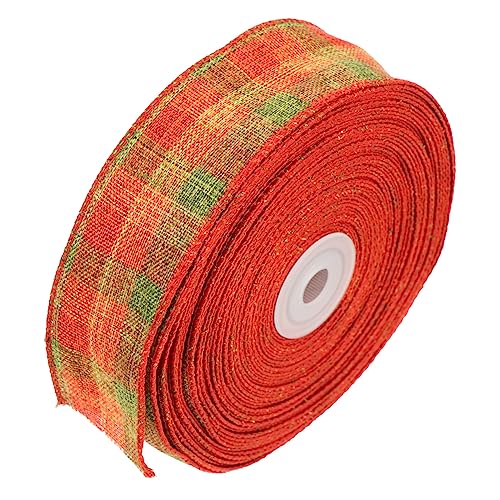 ARTIBETTER 1 Rolle Geschenkband Polyester mit Eisenkante Yards Zuschneidbar für Diy Dekorationen Hochzeiten Geburtstagsfeiern und Geschenkpäckchen Festliche Schaffen von Artibetter