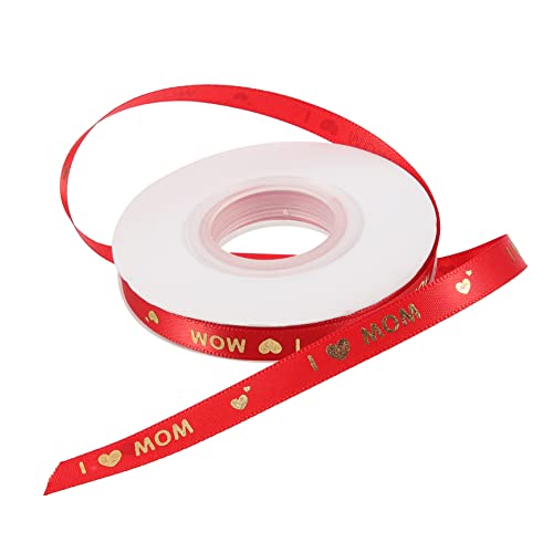 ARTIBETTER 1 Rolle Goldenes Band Satinband zum Einwickeln Bögen ich seidenband ribbon Geschenkband für Valentinstag bandalette Party Gefälligkeiten Geschenkbänder Polyester rot ARTIBETTER 1 Rolle Goldenes Band Satinband zum Einwickeln Bögen ich seidenband ribbon Geschenkband für Valentinstag bandalette Party Gefälligkeiten Geschenkbänder Polyester rot von Artibetter