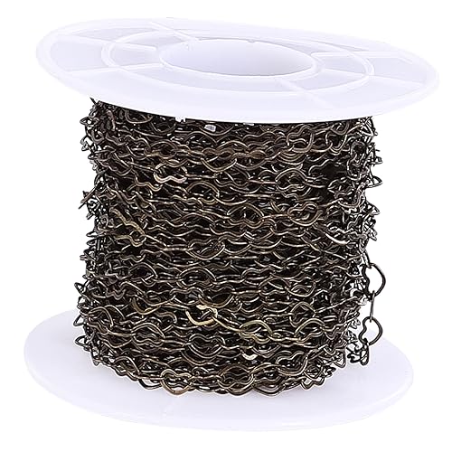 ARTIBETTER 1 Rolle Herz Link Kette Kupfer für Diy Schmuckherstellung Multifunktionale Kette für Pullover und Armbänder ca Breit für Kreative Projekte ARTIBETTER 1 Rolle Herz Link Kette Kupfer für Diy Schmuckherstellung Multifunktionale Kette für Pullover und Armbänder ca Breit für Kreative Projekte von Artibetter