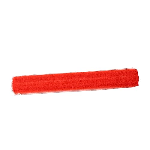 ARTIBETTER 1 Rolle Hochzeitsraum Dekoration Schleier Hochzeitsdekor Chiffon -Band hellblaues Band Bänder Hochzeitsnetzband Tüllband Treppengeländer Banddekor Multifunktionsband Garn rot von Artibetter