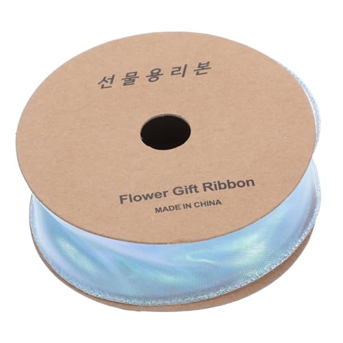 ARTIBETTER 1 Rolle Illusionswellenband Blumen- Regenbogen Hochzeit täglich Funkeln Basteln seidenband ribbon festivalbändchen Paketband verschleißfestes Verpackungsband Polyester Blue ARTIBETTER 1 Rolle Illusionswellenband Blumen- Regenbogen Hochzeit täglich Funkeln Basteln seidenband ribbon festivalbändchen Paketband verschleißfestes Verpackungsband Polyester Blue von Artibetter