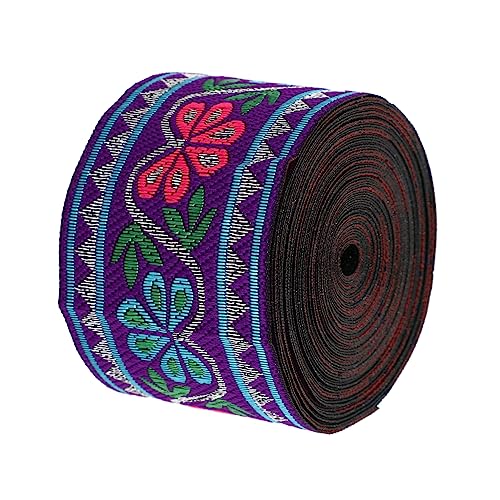 ARTIBETTER 1 Rolle Jacquard Band Dekoratives Diy Band für Kleidung Vorhänge Tischdecken Kissen Vielseitig Einsetzbar Strapazierfähig und Leicht Anzupassen von Artibetter