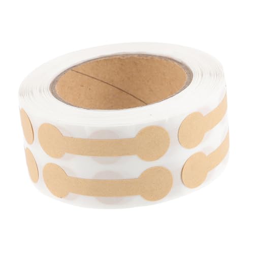 ARTIBETTER 1 Rolle Kraftpapier-ohrring-schmuck-preisschild-aufkleber, Schmuck-preisschild-aufkleber, Selbstklebendes Papier, Halsketten, Etiketten, Ring-preisschilder, Preisschilder von Artibetter