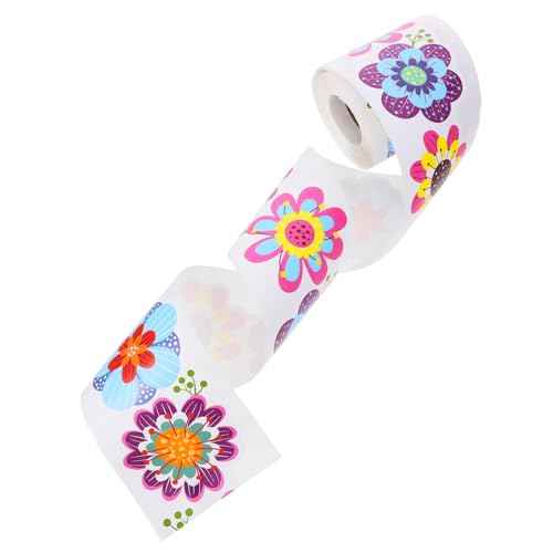 ARTIBETTER 1 Rolle Kreativer Randaufkleber für Selbstklebender Border Sticker mit Buntem Blumenmuster für Kindergarten Partys und Dekorative Bordüre für Schulanfang und Bastelprojekte ARTIBETTER 1 Rolle Kreativer Randaufkleber für Selbstklebender Border Sticker mit Buntem Blumenmuster für Kindergarten Partys und Dekorative Bordüre für Schulanfang und Bastelprojekte von Artibetter