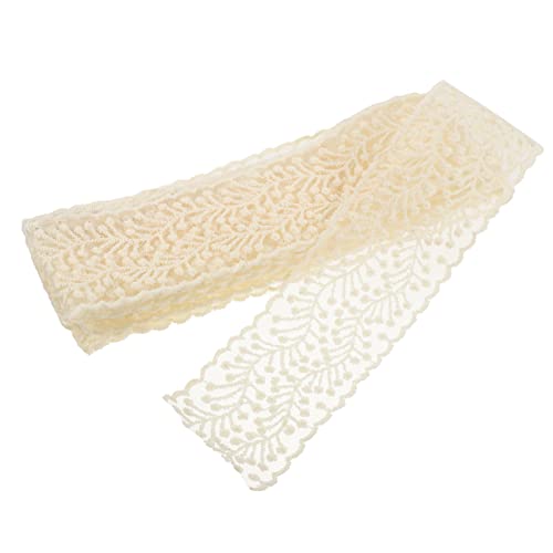 ARTIBETTER 1 Rolle Lace Trim Diy Materialien für Haarschmuck Spitzenborte für Handarbeiten Hochzeitskleider und Projekte zum Dekorieren von Kleidung und Accessoires von Artibetter