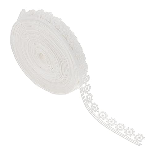 ARTIBETTER 1 Rolle Lace Trim Weißes Wasserlösliches Spitzenband für Diy Hochzeitskleider Bastelarbeiten Dekorative Nähprojekte Yards pro für Heim und Fachgeschäfte von Artibetter