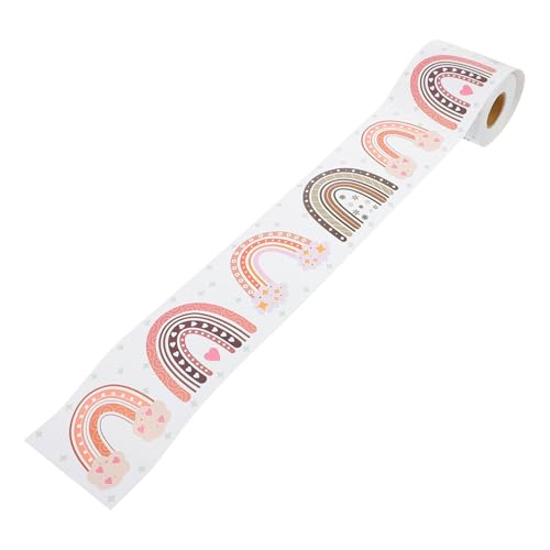 ARTIBETTER 1 Rolle Rainbow Kreidetafel Ränder Aufkleber Selbstklebende Dekoration für Klassenzimmer Vielseitig Zuschneidbar für Schulanfang und Kreative Gestaltung ARTIBETTER 1 Rolle Rainbow Kreidetafel Ränder Aufkleber Selbstklebende Dekoration für Klassenzimmer Vielseitig Zuschneidbar für Schulanfang und Kreative Gestaltung von Artibetter