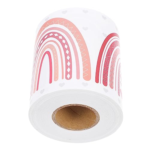 ARTIBETTER 1 Rolle Rainbow Wandborder für Klassenzimmer Selbstklebender Dekorstreifen für Pinnwände für DIY Projekte und Schulbeginn Dekorationen und Ansprechend von Artibetter