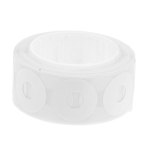 ARTIBETTER 1 Rolle Reparaturaufkleber Losenblatt Hefter Locher Lochreparaturpunkte Für Lose Blätter Lochetiketten Lochaufkleber Für Bindepapier Lochverstärker Für Papier Pvc Weiß von Artibetter
