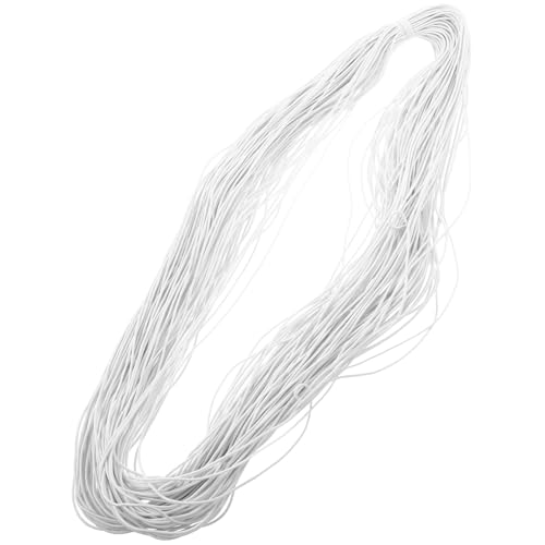 ARTIBETTER 1 Rolle Runder Elastischer Gummizug Verstellbares Bungee Seil für Schuhe DIY Projekte und Freizeitaktivitäten Strapazierfähige Schnur und Garn für Dicke Yards von Artibetter