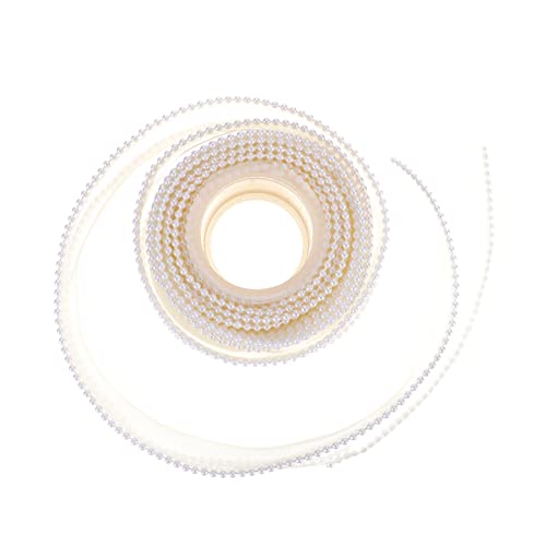 ARTIBETTER 1 Rolle Schleife schimmernd Bänder für Handwerk trimmen Chiffon perlmutt band zum auffädeln von perlen perlenband zum auffädeln Band für DIY Blumenverpackungsband Schneegarn Yellow ARTIBETTER 1 Rolle Schleife schimmernd Bänder für Handwerk trimmen Chiffon perlmutt band zum auffädeln von perlen perlenband zum auffädeln Band für DIY Blumenverpackungsband Schneegarn Yellow von Artibetter