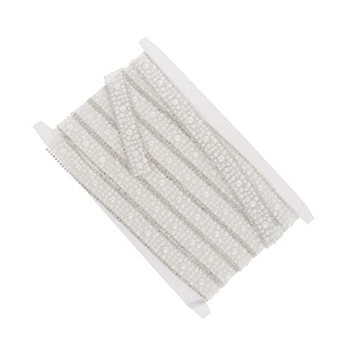 ARTIBETTER 1 Rolle Selbstklebender Perlenstreifen Bling Perlenband für Diy Bastelprojekte Hochzeit Deko Kleidung und Accessoires Langlebig und Funkelnd für Kreative Gestaltung ARTIBETTER 1 Rolle Selbstklebender Perlenstreifen Bling Perlenband für Diy Bastelprojekte Hochzeit Deko Kleidung und Accessoires Langlebig und Funkelnd für Kreative Gestaltung von Artibetter