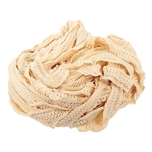 ARTIBETTER 1 Rolle Spitzenstoff Yards Fransenborte für Tischdecke Kleidung und Diy Handwerk Waschbare Rüschenborte für Gardinen und Dekorationen Vielseitig Einsetzbar und Leicht Zuzuschneiden von Artibetter