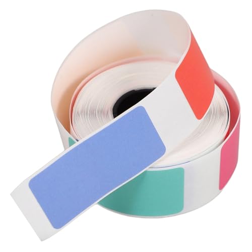 ARTIBETTER 1 Rolle Thermoetikettenpapier thermische Aufkleber farbige Thermoetiketten flaschenetiketten adressetiketten thermisches Etikett Thermoaufkleber-Etiketten selbstklebendes Papier ARTIBETTER 1 Rolle Thermoetikettenpapier thermische Aufkleber farbige Thermoetiketten flaschenetiketten adressetiketten thermisches Etikett Thermoaufkleber-Etiketten selbstklebendes Papier von Artibetter