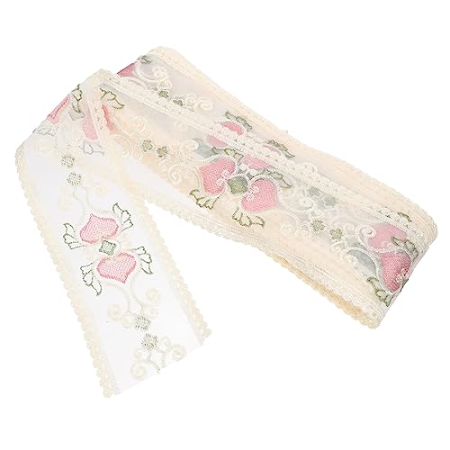 ARTIBETTER 1 Rolle Wasserlösliche Stickerei Spitzenborte für Diy Handwerk Haaraccessoires Kleidung Yards Bequem Atmungsaktiv Langlebig von Artibetter
