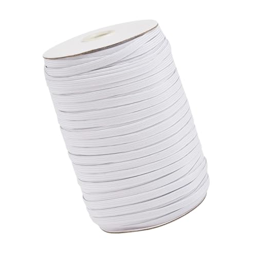 ARTIBETTER 1 Rolle Weißes Flaches Elastisches Band Hochdehnbares Nähband für Diy Kleidung Ärmel und Yards Vielseitig und Strapazierfähig von Artibetter
