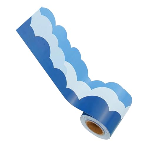 ARTIBETTER 1 Rolle Wolkenrandaufkleber Pinnwanddekorationen Für Das Klassenzimmer Gerollter Wolken-randaufkleber Rahmen Für Pinnwand Wandtattoos Blue Aufkleber Aus Beschichtetem Papier ARTIBETTER 1 Rolle Wolkenrandaufkleber Pinnwanddekorationen Für Das Klassenzimmer Gerollter Wolken-randaufkleber Rahmen Für Pinnwand Wandtattoos Blue Aufkleber Aus Beschichtetem Papier von Artibetter