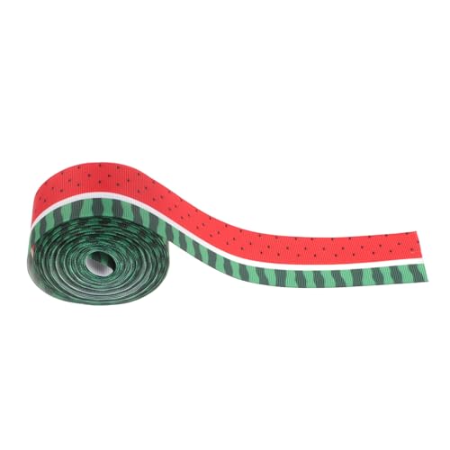 ARTIBETTER 1 Rolle kreatives Geschenkband Hochzeit Verpackung Bänder lila Nähen Exquisites Geschenkband Geschenkbandverzierung Wassermelonenband Sommerband Banddekor Polyester von Artibetter