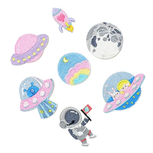 ARTIBETTER 1 Satz 8 Stück Astronauten Klett Verschluss Kleidung Planet Dekorativ Aufkleber Party Für Hochzeit Geburtstag Flecken Dekorationen Platz Thematisiert Diy-patch Rosa Polyester ARTIBETTER 1 Satz 8 Stück Astronauten Klett Verschluss Kleidung Planet Dekorativ Aufkleber Party Für Hochzeit Geburtstag Flecken Dekorationen Platz Thematisiert Diy-patch Rosa Polyester von Artibetter