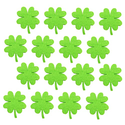 ARTIBETTER 1 Satz Accessoires Patches Stoff Niedliche Kopfschmuck Accessoires Nähzubehör Kopfschmuckzubehör Bastelmaterialien St Patrick'S Day Dekorationen DIY Requisiten Grüner 50 Stück von Artibetter