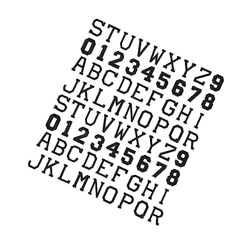 ARTIBETTER 1 Satz Aufbügel Patches Mit Buchstaben Und Zahlen Diy Kleidung Patches Für Kleider Hüte Taschen Jeans Und Mehr Und Design Einfach Anzubringen 72 Stück ARTIBETTER 1 Satz Aufbügel Patches Mit Buchstaben Und Zahlen Diy Kleidung Patches Für Kleider Hüte Taschen Jeans Und Mehr Und Design Einfach Anzubringen 72 Stück von Artibetter