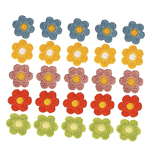ARTIBETTER 1 Satz Blumen Aufnäher Diy Stoffpatches Für Kleidung Applikationen Zur Verschönerung Erwachsenenmode Vielseitige Stoffe Für Kreative Projekte 25 Stück ARTIBETTER 1 Satz Blumen Aufnäher Diy Stoffpatches Für Kleidung Applikationen Zur Verschönerung Erwachsenenmode Vielseitige Stoffe Für Kreative Projekte 25 Stück von Artibetter
