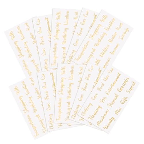 ARTIBETTER 1 Satz Buchstabenetikettenaufkleber Bargeldrechnung Tagesaufkleber Nummernetikettenaufkleber Kleine Etikettenaufkleber Haushaltsetikettenaufkleber Tragbare 10 Blatt ARTIBETTER 1 Satz Buchstabenetikettenaufkleber Bargeldrechnung Tagesaufkleber Nummernetikettenaufkleber Kleine Etikettenaufkleber Haushaltsetikettenaufkleber Tragbare 10 Blatt von Artibetter