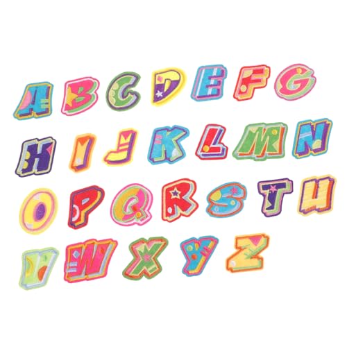 ARTIBETTER 1 Satz Bügelbuchstaben Patches für Diy Projekte Farbiges Alphabet Strapazierfähigem für Kleidung und Taschen Einfach Anzubringen und Verleiht Individuellen Stil ARTIBETTER 1 Satz Bügelbuchstaben Patches für Diy Projekte Farbiges Alphabet Strapazierfähigem für Kleidung und Taschen Einfach Anzubringen und Verleiht Individuellen Stil von Artibetter