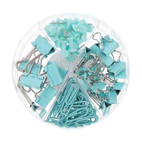 ARTIBETTER 1 Satz Büro Binder Clips Multifunktionale Büroklammern Reißnägel für Dokumente Notizen und Bastelarbeiten Praktisch für Büro Schule und Zuhause von Artibetter