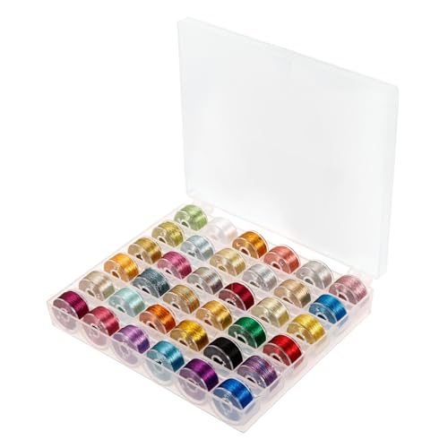 ARTIBETTER 1 Satz Bunter DIY Nähfäden Metallic Stickgarn für Handarbeiten Verschiedenen Farben für Anfänger und Bastelliebhaber ARTIBETTER 1 Satz Bunter DIY Nähfäden Metallic Stickgarn für Handarbeiten Verschiedenen Farben für Anfänger und Bastelliebhaber von Artibetter