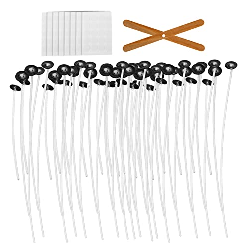 ARTIBETTER 1 Satz DIY Kerzenherstellungsset Komplettes mit Dochten Dochtstickern und Haltern für Anfänger und Projekte zu Hause von Artibetter